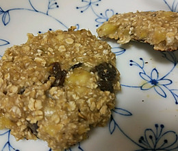 极简健康香蕉燕麦软饼干（平底锅）的做法