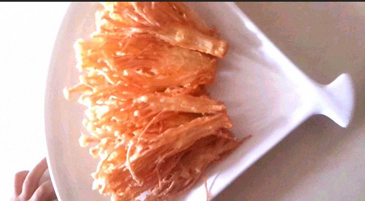 油炸金针菇的做法