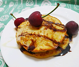 快手下午茶～香蕉松饼的做法