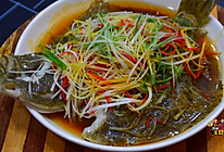 清蒸多宝鱼的做法