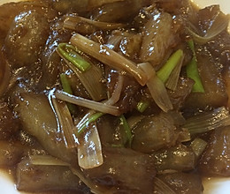 葱烧蹄筋的做法
