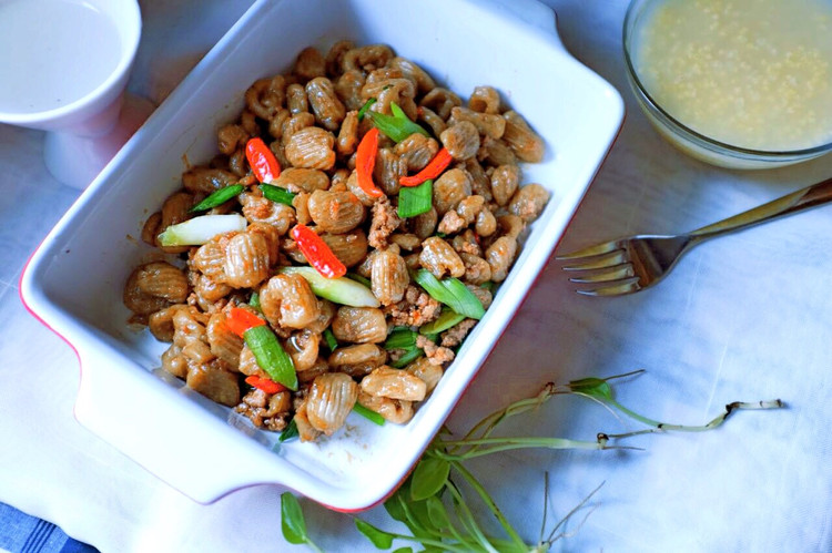 蚝油莜面小疙瘩＃港式的做法