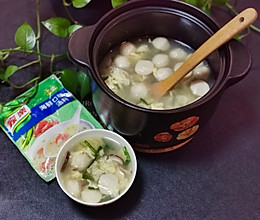 #营养小食光#海鲜鱼丸汤的做法