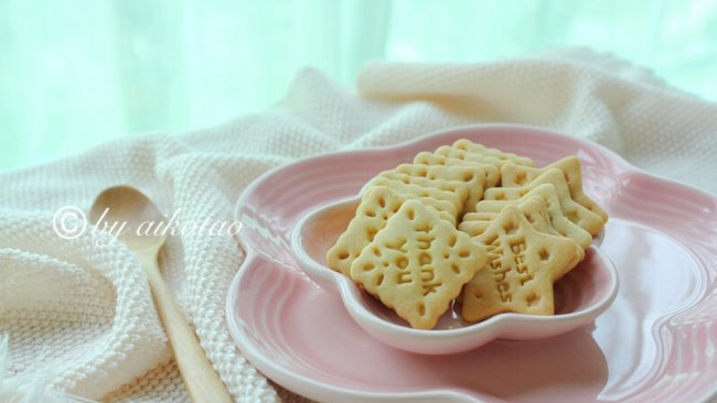 简单字母曲奇饼干的做法