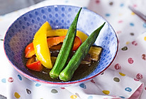 高汤冷渍夏日蔬菜的做法