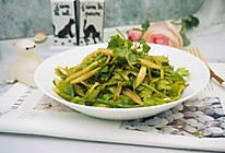 清凉老虎菜的做法