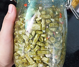 自制酸豆角的做法