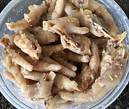 麻香鸡脚的做法