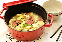 冬笋肘子百叶煲的做法