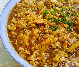 肉沫豆腐的做法