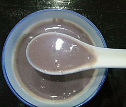 黑米豆浆的做法