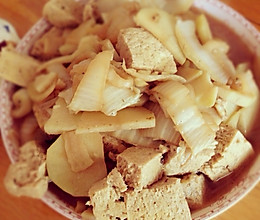 大白菜炖豆腐的做法