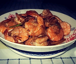 油焖大虾的做法