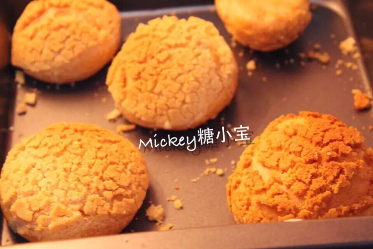 酥皮泡芙做成功了，对烘焙越来越有信心☺图1