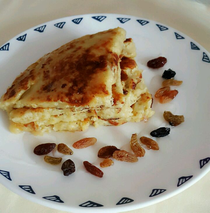 #一人食#快手早餐牛奶鸡蛋饼图1