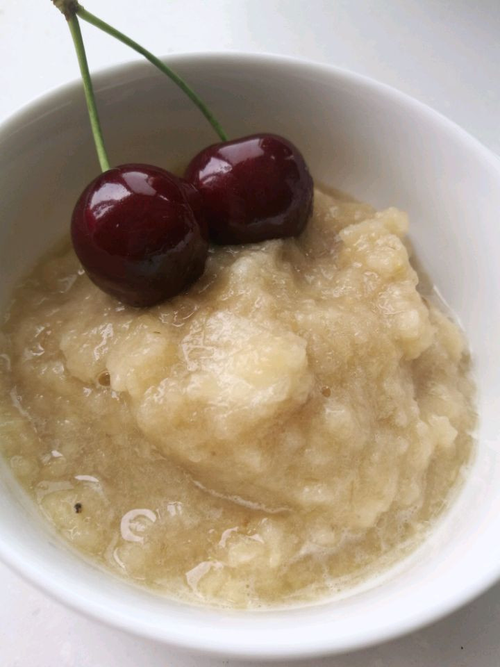 香蕉苹果泥-适合月龄添加辅食的宝宝图1