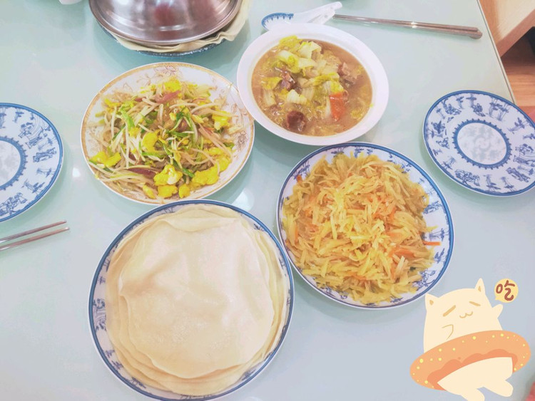 宅了几个月，不知道做什么菜了，卷饼是个不错的选择哦图1