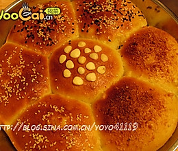 玉米花冠包----团团圆圆，和和美美！的做法