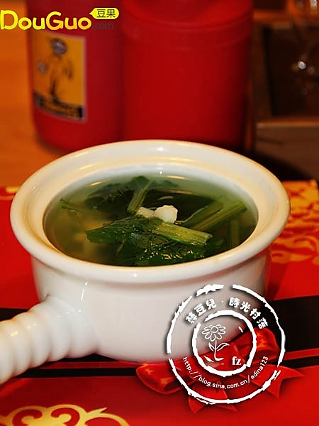 土豆小白菜汤的做法
