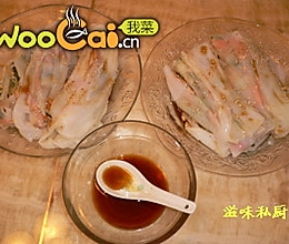 五彩猪肠粉的做法
