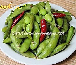 盐水毛豆——豆果网小吃美味的做法