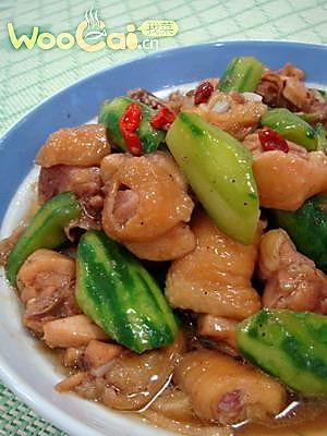 我菜推荐白领健康菜——丝瓜炒滑鸡的做法