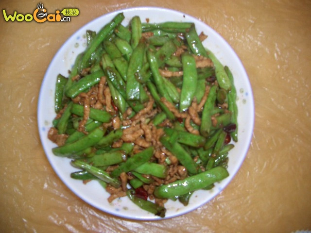 四季豆炒肉的做法