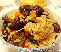 蘑菇饭的做法
