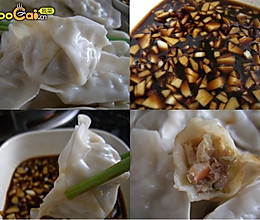 韭黄鲜虾猪肉饺的做法