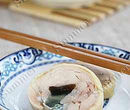 松花鸡腿的做法