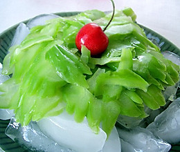 冰山君子菜的做法