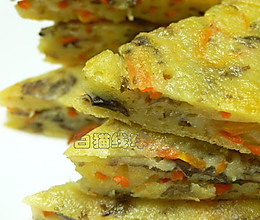 家常早餐：紫菜胡萝卜蛋饼的做法